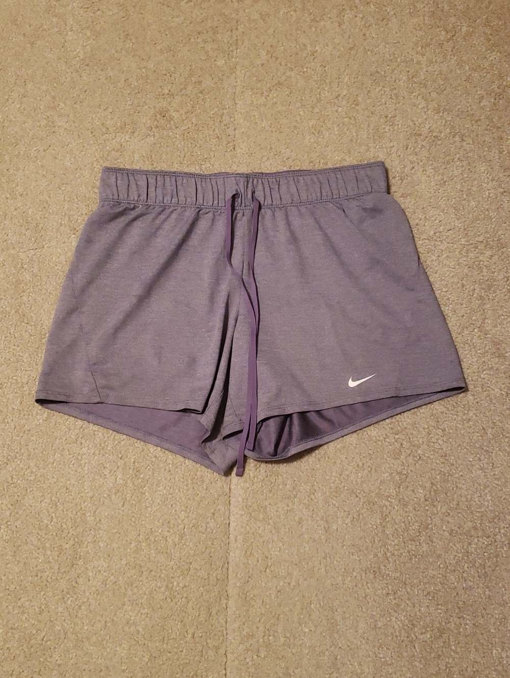 Nike Women's Purple Dri-fit Attack Shorts